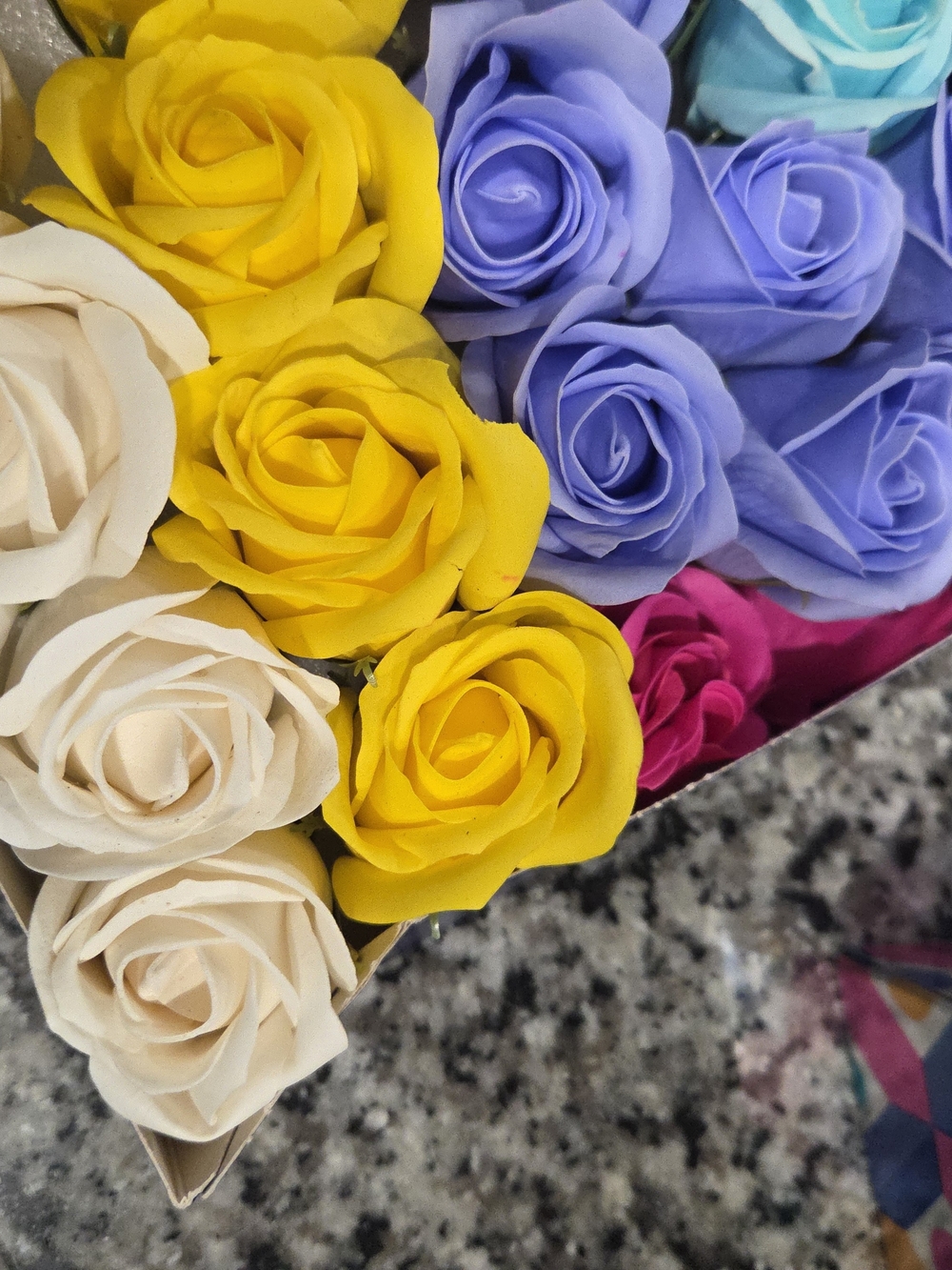 Assorted Soap Roses - Multicolor Set - Picture 8 of 10
